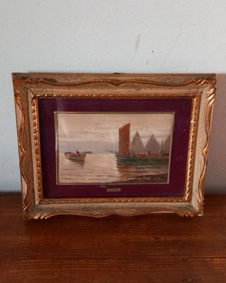 Quadro di una marina