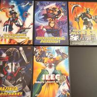Goldrake, Mazinga e Jeeg 5 Film DVD