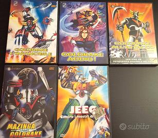 Goldrake, Mazinga e Jeeg 5 Film DVD