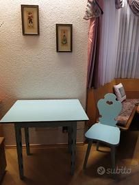 Tavolo e Sedia stile Tirolese