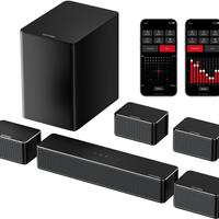 7.1 Soundbar Potenza di 410W, 4 Altoparlanti APP