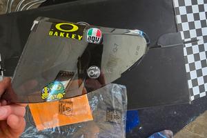 visiera agv silver iridium