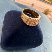 Anello in oro 750 e diamanti