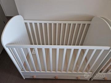 LETTINO CON SPONDE + MATERASSO