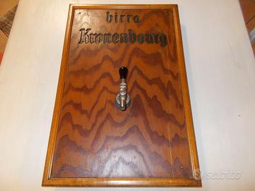 vecchia publicita  legno birra kronenourg 1960