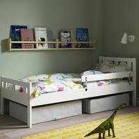 Lettino IKEA KRITTER e Materasso UNDERLIG - Ottimi