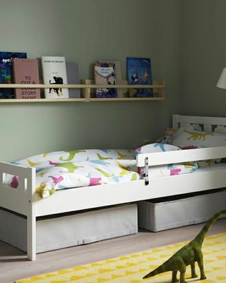 Lettino IKEA KRITTER e Materasso UNDERLIG - Ottimi