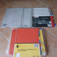 Divisori per raccoglitori