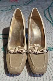 GEOX , tacchi beige e crema, EU 37