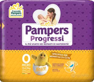 pannolini Pampers progressi taglia 0 Micro