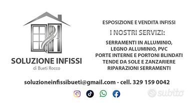 Vendita e riparazioni serramenti