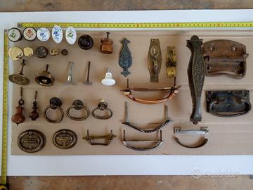 Maniglie mobili epoca vintage 