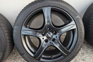 4 cerchi Ronal r18' gomme Continental 345/45/ r18