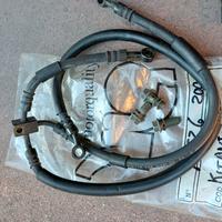 FZ6 pinze, pasticche, asse e tubi freno anteriore