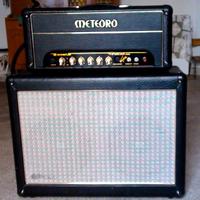 AMP VALVOLARE CHITARRA 50W+CASSA 2 CONI METEORO 50