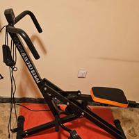 30  pedana vibrante e Total Power Crunch, funzion