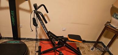 30  pedana vibrante e Total Power Crunch, funzion