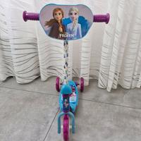 monopattino 3 ruote frozen