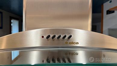 Cappa aspirante Elica in vetro e acciaio inox