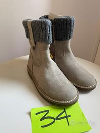NUOVI! Stivaletti scamosciati Grünland nr 34