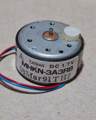 motorino dc 1,7 volt