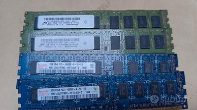 Kit 8GB (4x2GB) RAM UDIMM DDR3 ECC Unbuffered