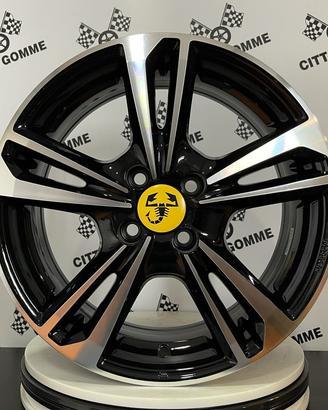 CERCHI IN LEGA ABARTH GRANDE PUNTO EVO DA 17