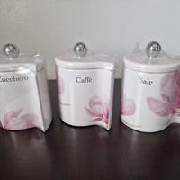Set tre barattoli cucina Ceramiche Viva