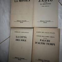 Campanella, Diderot, Voltaire, Del Valle serie BUR