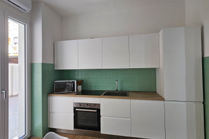 Appartamento con cortile privato