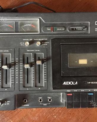 Console vecchia registratore audiola hf500stereo