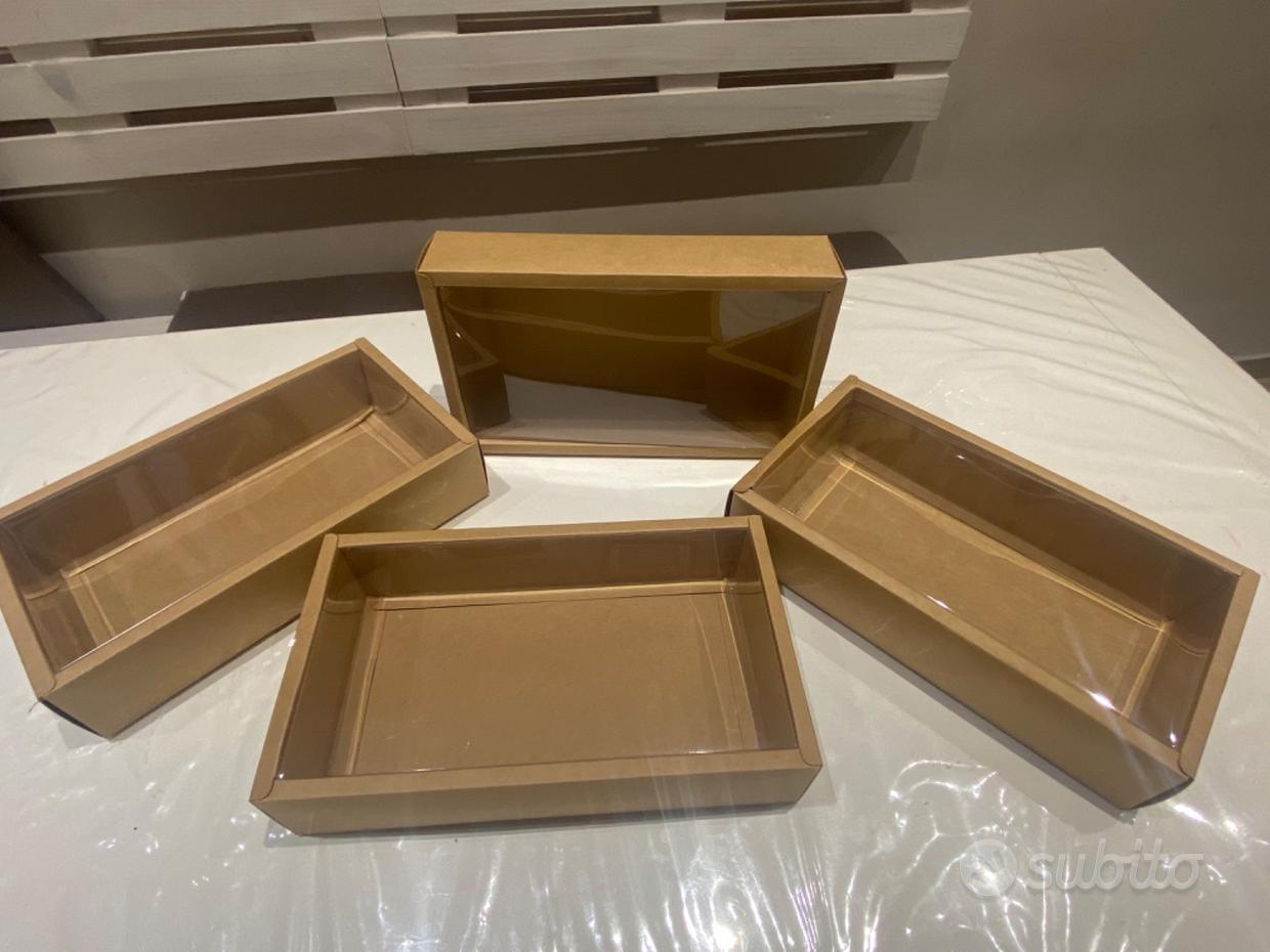 Set di 3 scatole per biscotti in peltro, scatole per biscotti