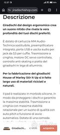House of Marley Giradischi Wireless Stir It Up