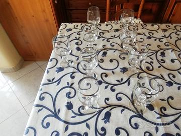 Servizio di Bicchieri di cristallo 24 car 