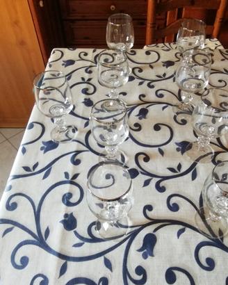 Servizio di Bicchieri di cristallo 24 car 