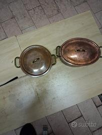 Padelle in rame Baldassare Agnelli