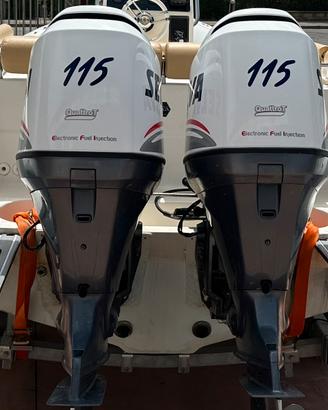 Coppia motori selva yamaha 115 cv anno 2006