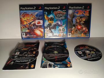 Bundle PS2 Jak 2 Jak X Ratchet & Clank