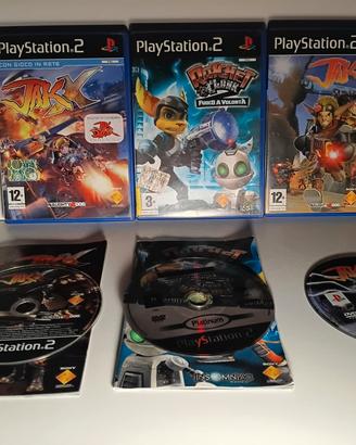 Bundle PS2 Jak 2 Jak X Ratchet & Clank