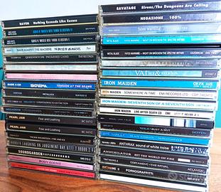Lotto 35 cd Heavy Metal Trash Progressive 80/90