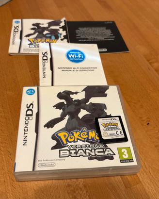 Pokémon Versione Bianca Nintendo DS Completo ITA