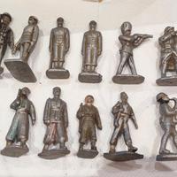 Lotto soldatini in alluminio, arabi, turchi? Asino