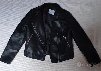 giacca biker bambina 