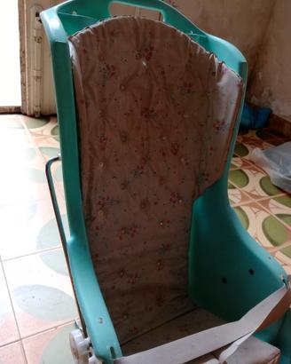 Seggiolino Azzurro Bimbi "Giordani" del 1970