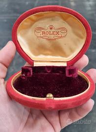 scatola vintage orologio ROLEX 