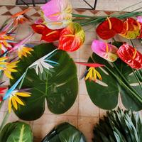 addobbi per feste  a tema tropicale