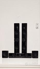 Casse LG 5.0 per Home Theatre Nere