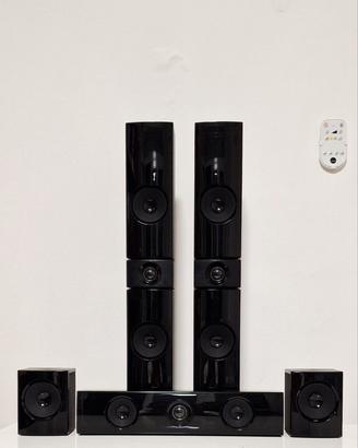 Casse LG 5.0 per Home Theatre Nere