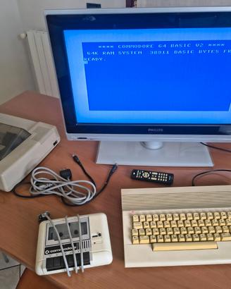 Commodore 64 con accessori
