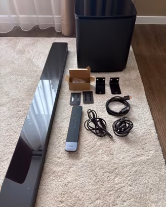 Bose home theater syestem soundbar 700 + bass modu